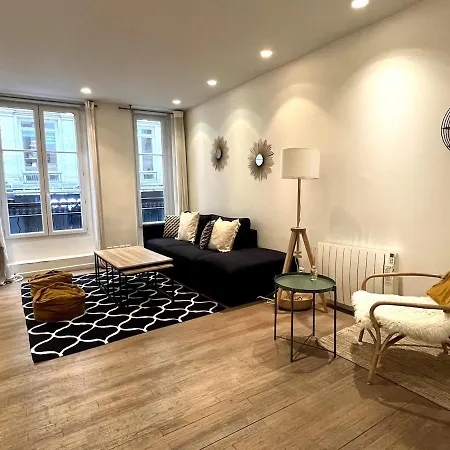 Goodguest-apartment Montorgueil-4pax Bail Mobilite Paříž